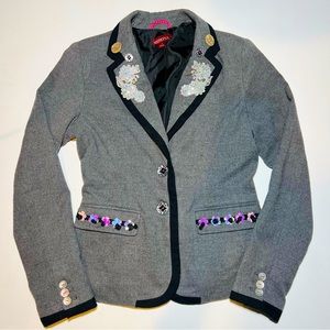 Merona | Grey Patch/Button Work Blazer // 2